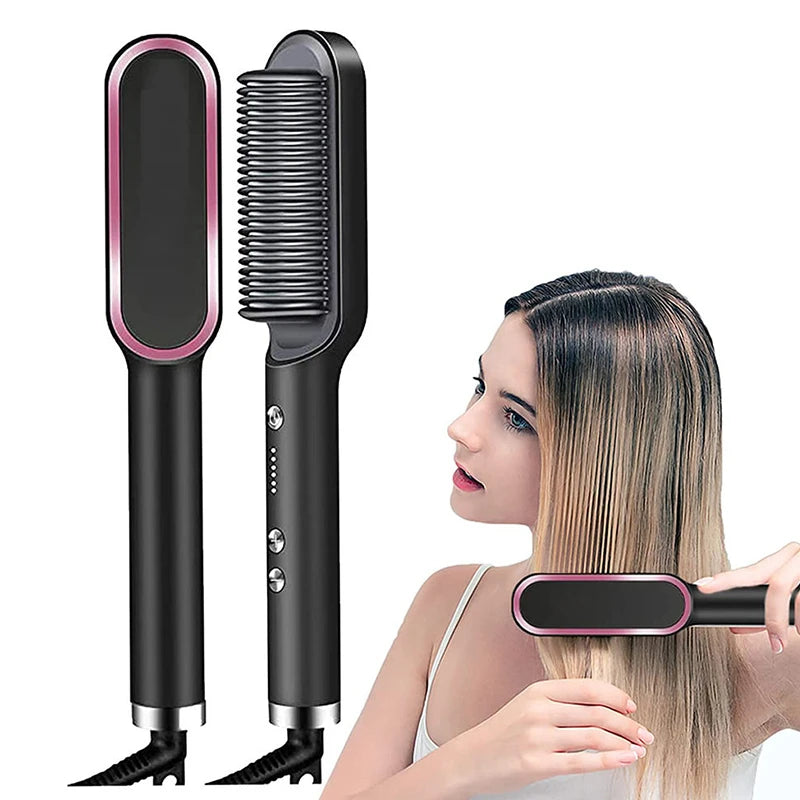 Escova de Cabelo Elétrica, Alisamento, Bivolts