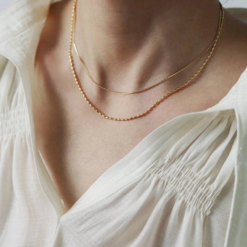 Colar Aço Inoxidável, Elegante Pequenos, Corações