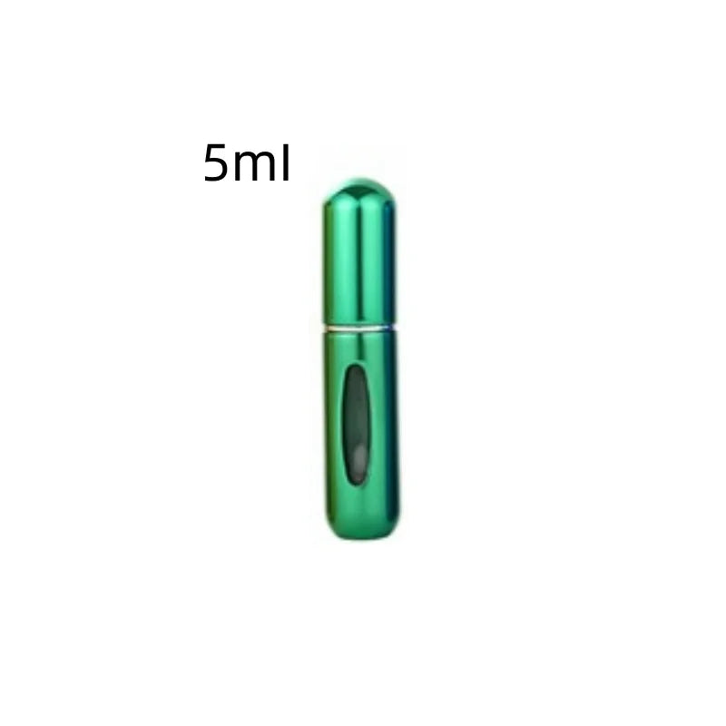 Mini Frasco de Perfume, Spray Recarregável, Portátil