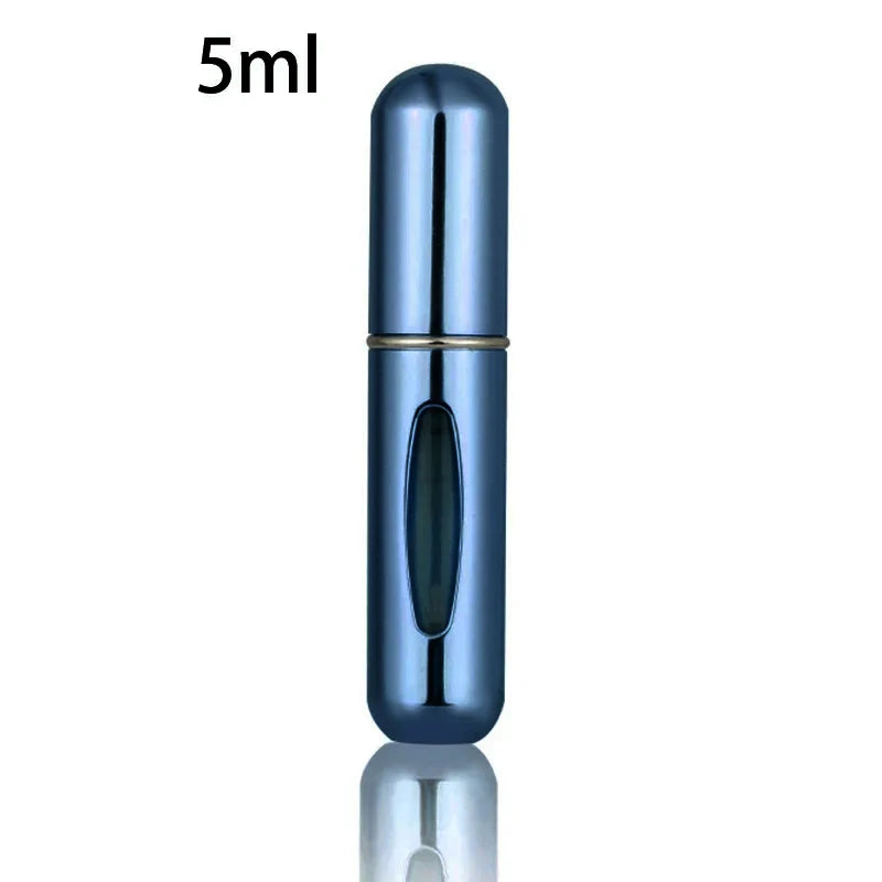 Mini Frasco de Perfume, Spray Recarregável, Portátil