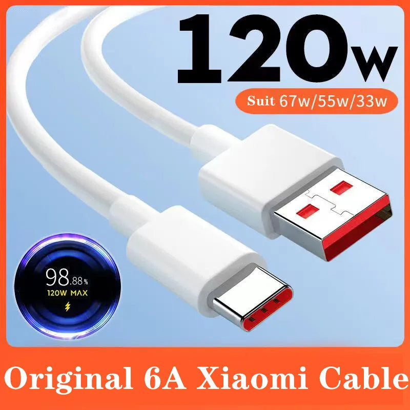Carregador Xiaomi 67W Turbo Fast Charge EU Adaptador USB Tipo C