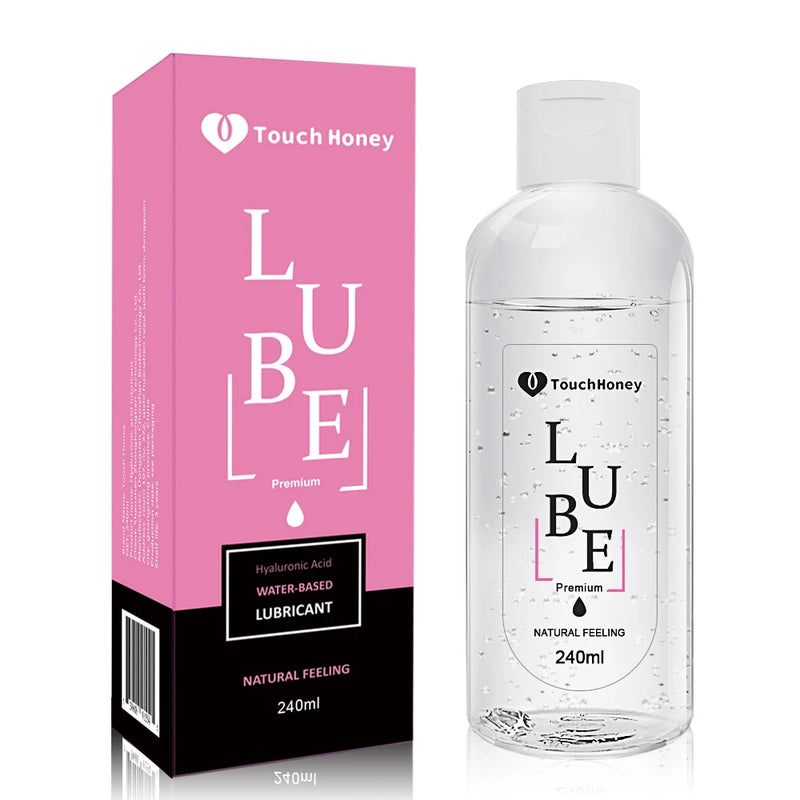 Lubrificante 240ML Para Sexo Lubrificante à Base de Água Para Casais, Vagina Anal Masturbação Adulta