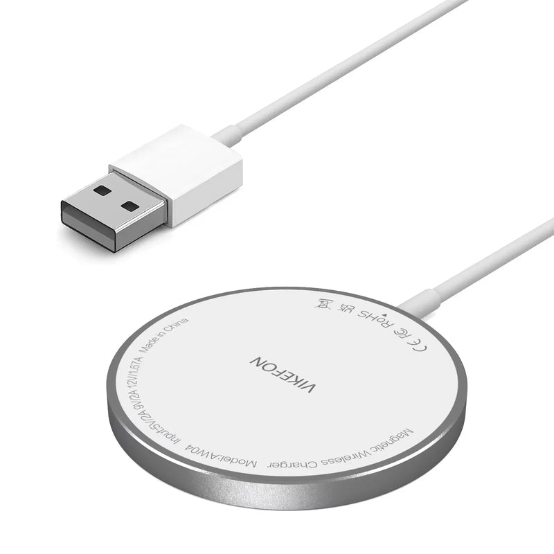 Carregador Magnético Sem Fio De 100 W USB + Tipo C para Magsafe IPhone 16 15 14 13 12 Pro Max