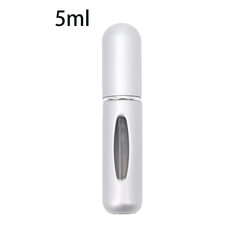 Mini Frasco de Perfume, Spray Recarregável, Portátil