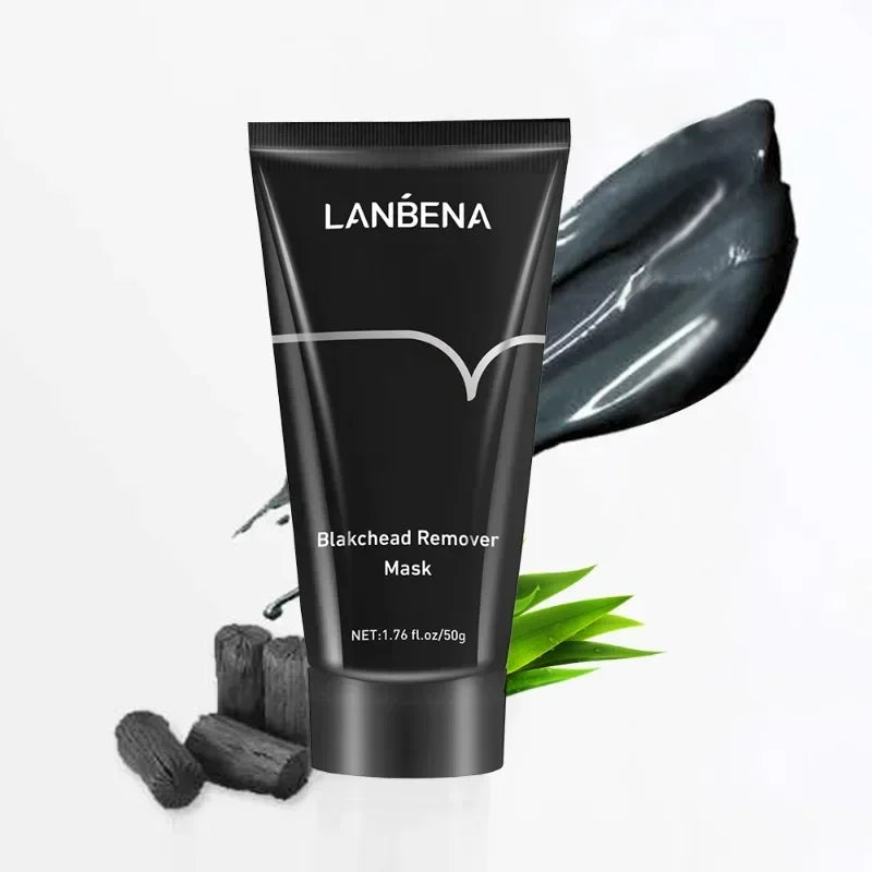 Máscara de Limpeza Profunda de Poros, Diminui a Pele Áspera, Tratamento Para Acne, Clareamento da Pele