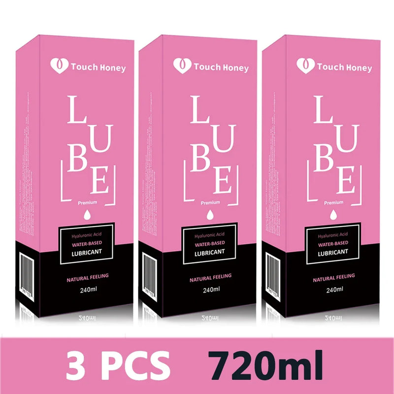 Lubrificante 240ML Para Sexo Lubrificante à Base de Água Para Casais, Vagina Anal Masturbação Adulta