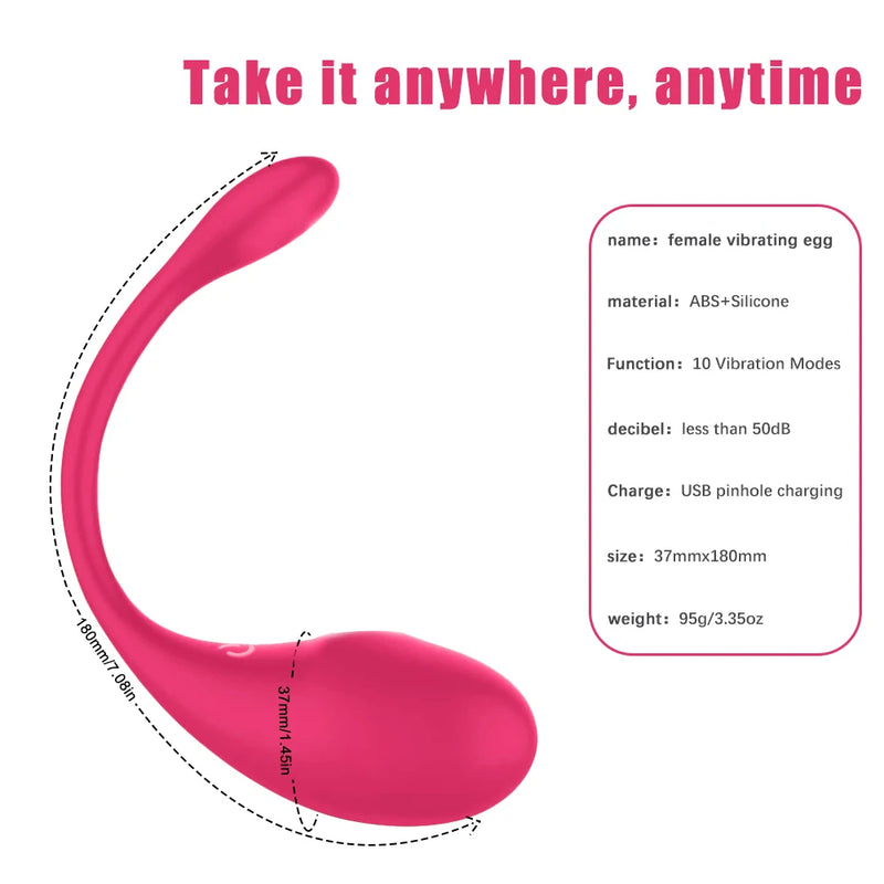 Vibrador sem fio Bluetooth G Spot para mulheres Dildo
