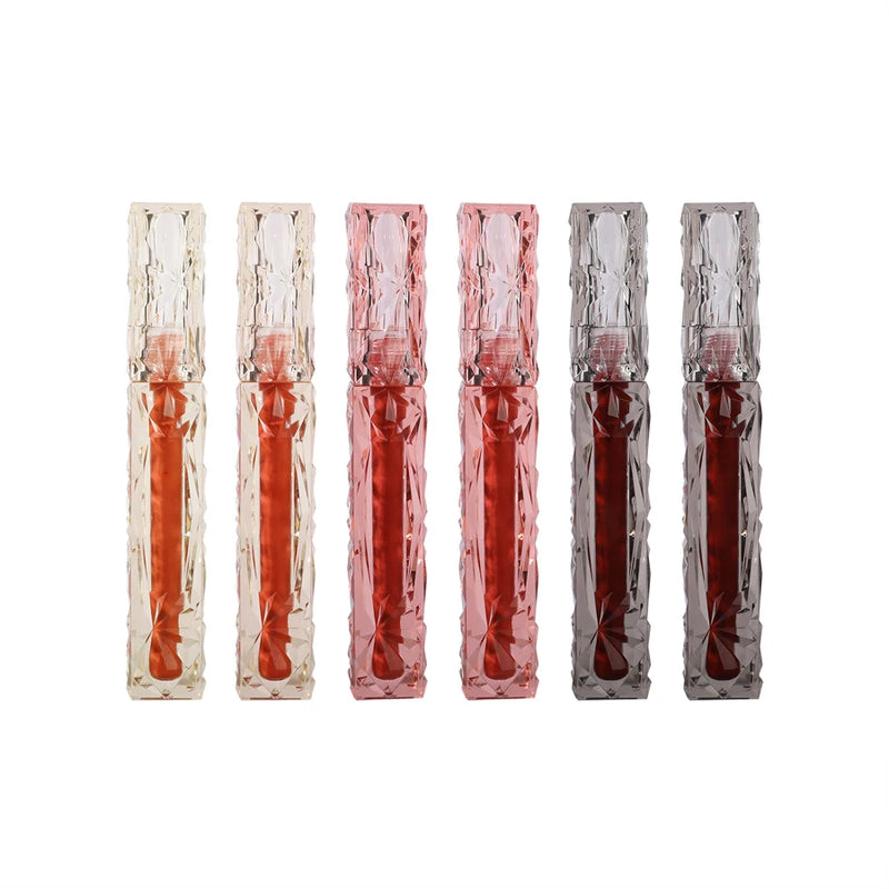 Brilho Labial De Longa Duração, Hidratante, Fácil De Tingir