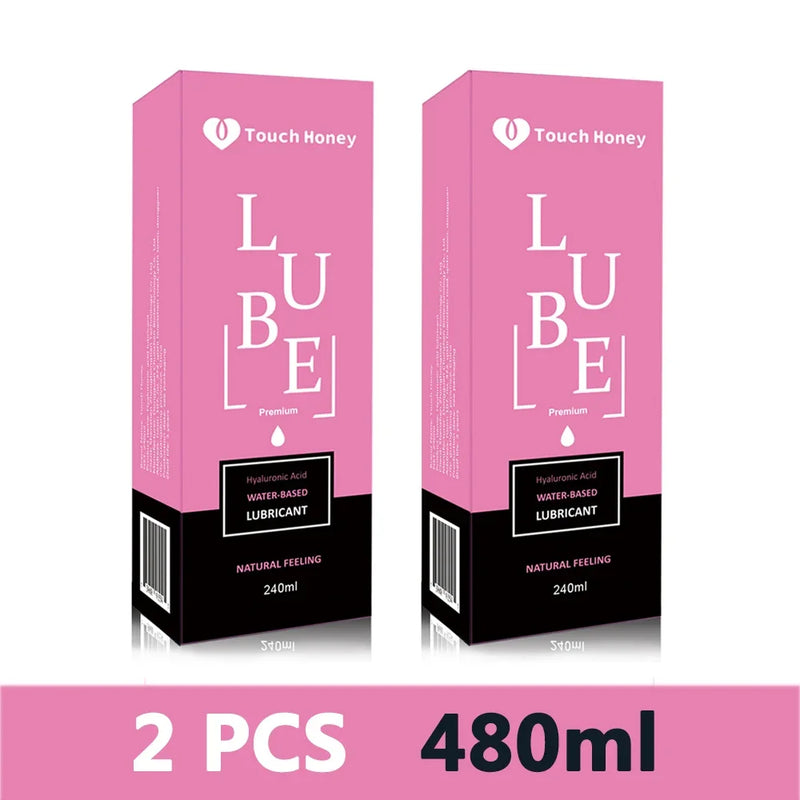 Lubrificante 240ML Para Sexo Lubrificante à Base de Água Para Casais, Vagina Anal Masturbação Adulta