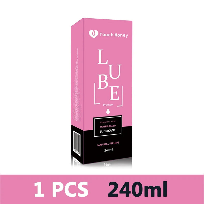 Lubrificante 240ML Para Sexo Lubrificante à Base de Água Para Casais, Vagina Anal Masturbação Adulta