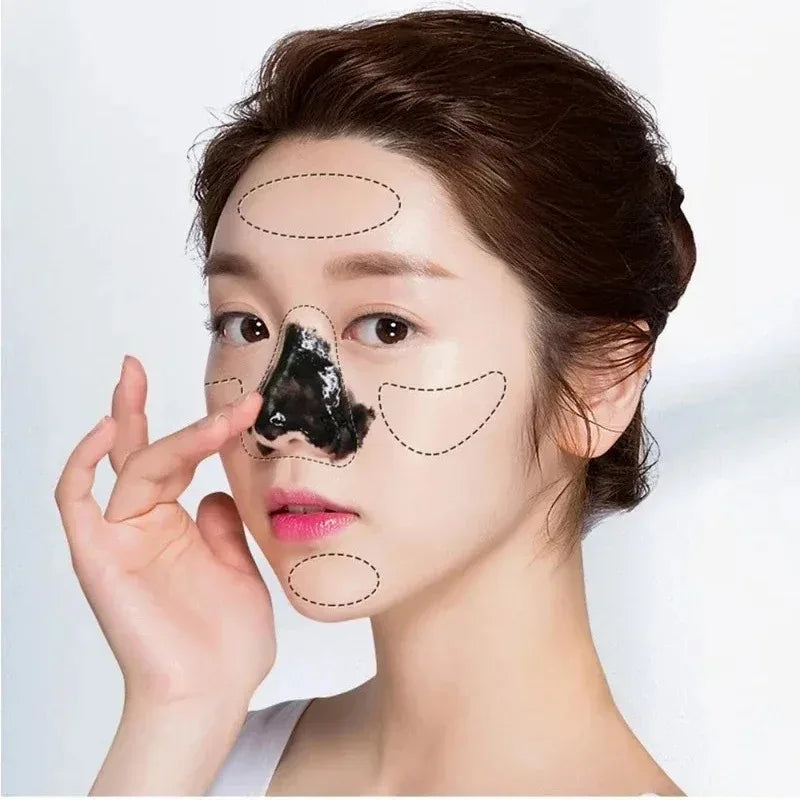 Máscara de Limpeza Profunda de Poros, Diminui a Pele Áspera, Tratamento Para Acne, Clareamento da Pele